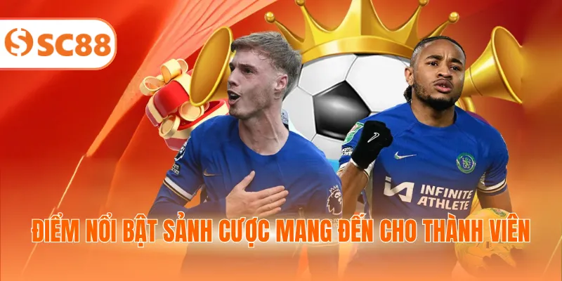 Điểm nổi bật sảnh cược mang đến cho thành viên